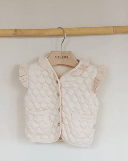 BAMBOOM Gilet bimbo Gilet bimba Soft pink