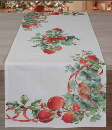 CAVALIERI Runner cucina Toile 50x140 Rosso Rettangolare