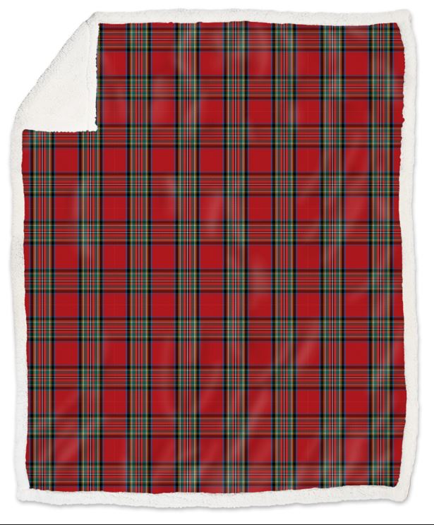 DAUNEX Plaid pile Morbidotto light 150x200 Rosso