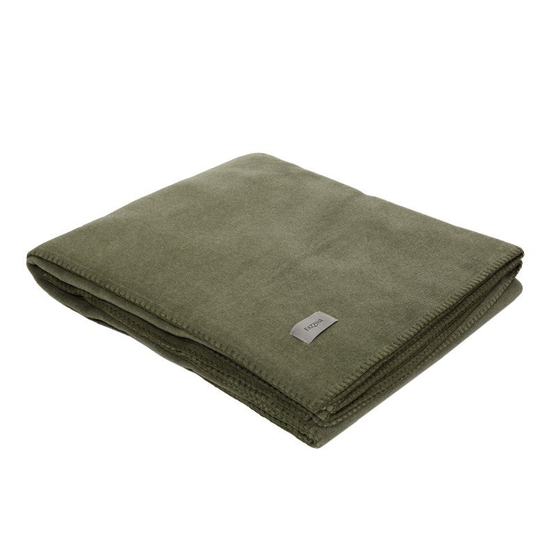 FAZZINI Coperta pile Lucy 240x210 Verde Matrimoniale