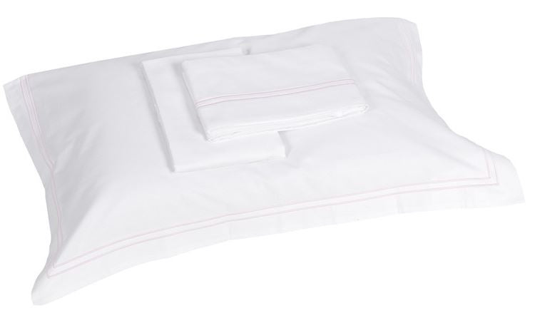 FAZZINI Completo letto bimbo Pio pio con balza e federa tre volan Bianco/rosa Lettino con sbarre