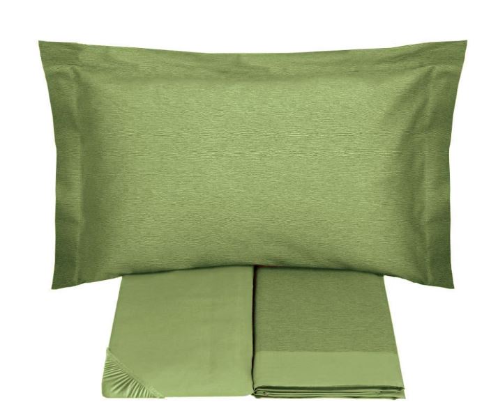 SOMMA Completo letto Tea 250x290 Green Matrimoniale