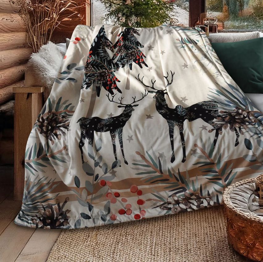 ANVERSA Plaid Rudolph velluto 150x180