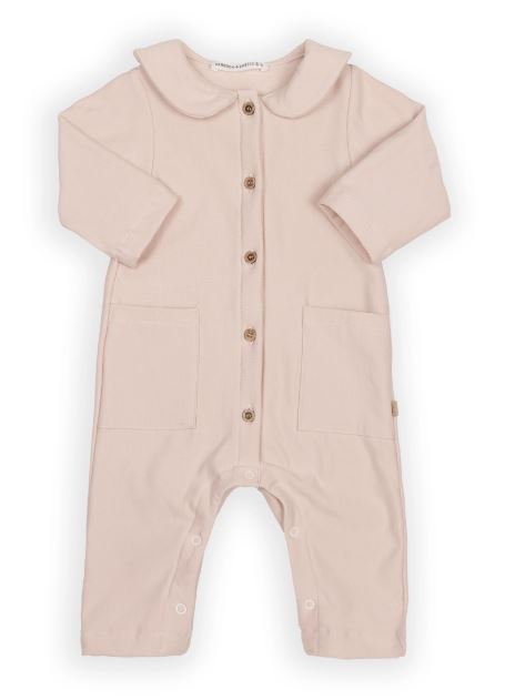 BAMBOOM Tutina bimbo Con tasche e piedini Vintage pink
