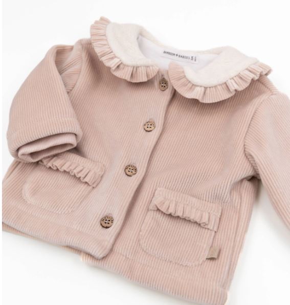 BAMBOOM Giacchino bimbo Curderoy Vintage pink