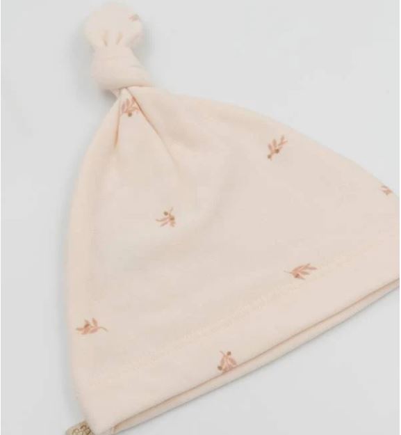 BAMBOOM Cappellino nascita Neonato con nodo Oliver