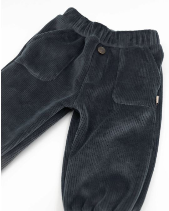 BAMBOOM Pantaloncino bimbo Worker con tasche ampie Midnight blue