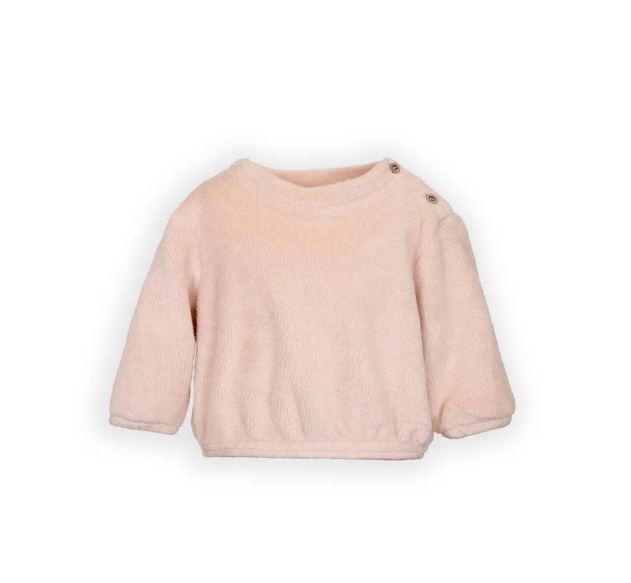 BAMBOOM Maglia bimbo Teddy Vintage pink