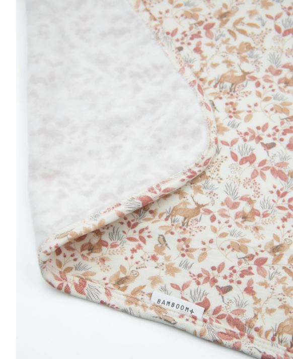 BAMBOOM Copertina bimbo Clinica 75x100 Prin autumn forest