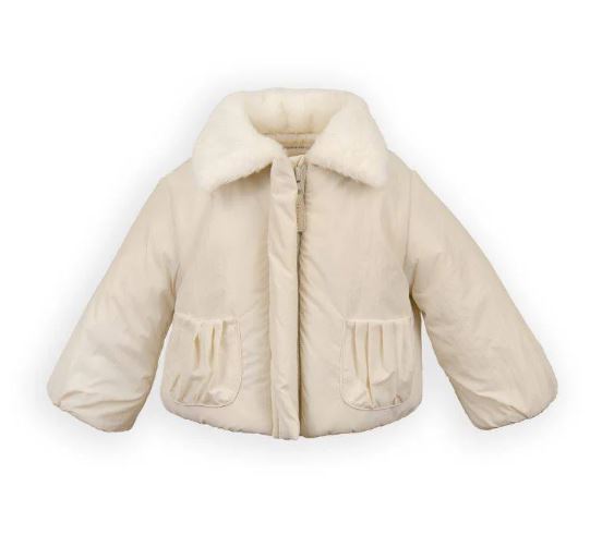BAMBOOM Giacca bimbo Giacca bimba con colletto Warm white