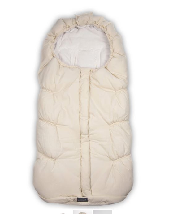 BAMBOOM Sacco per passeggino Igloo bimbo ottima per periodi invernali Warm white