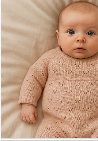 BAMBOOM Tutina bimbo Ajour bambina Rosa