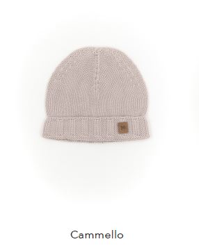 BAMBOOM Cappellino nascita Cammello