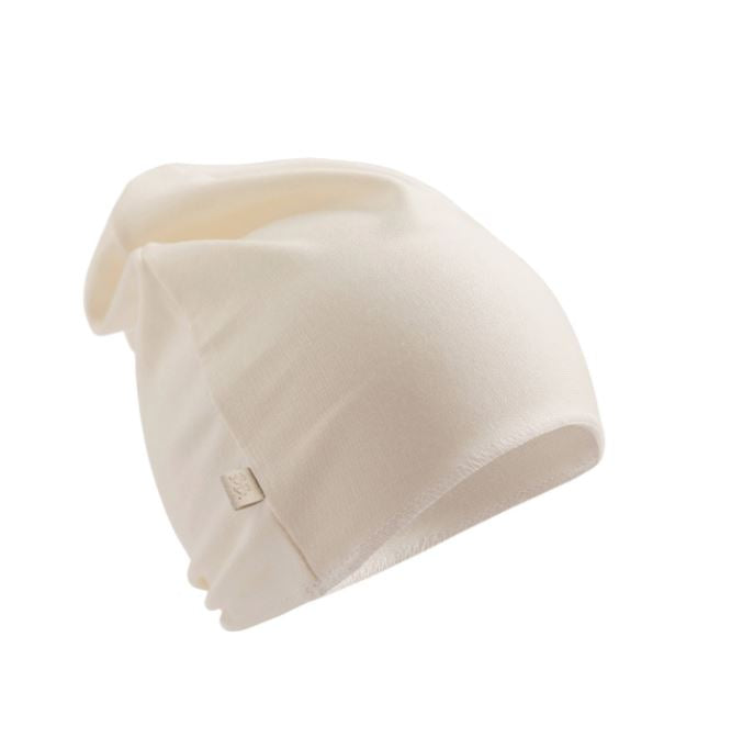 BAMBOOM Cappellino nascita Pure Warm white