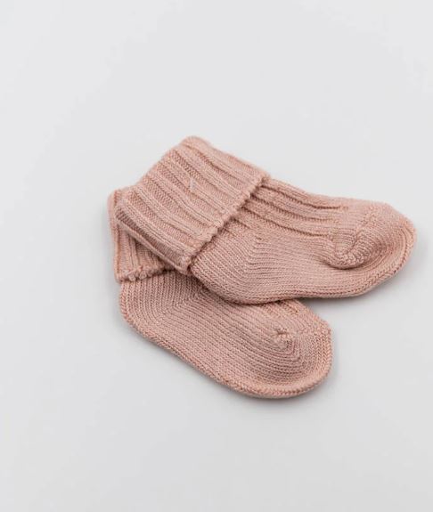 BAMBOOM Calzini neonato Gift box calze spesse nude Pink