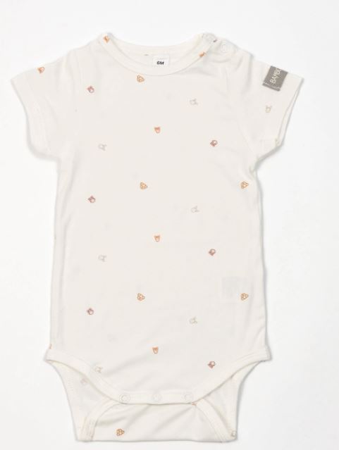 BAMBOOM Body Confezione 2 pezzi body maniche corte Animals mix