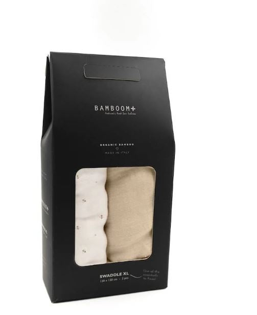 BAMBOOM Mussola neonato Swaddle Bee's
