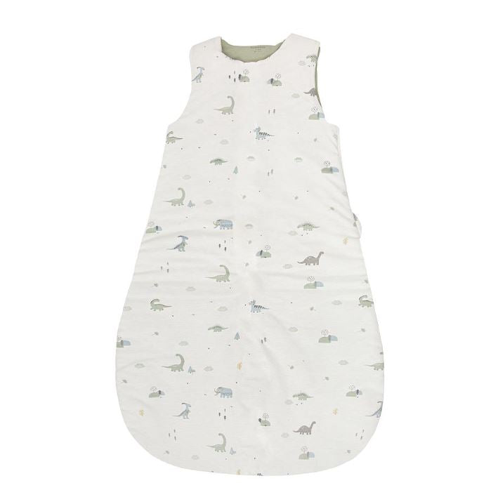 BIMBIDREAMS Sacco per passeggino Trex sacco a pelo 75 cm Bianco/verde