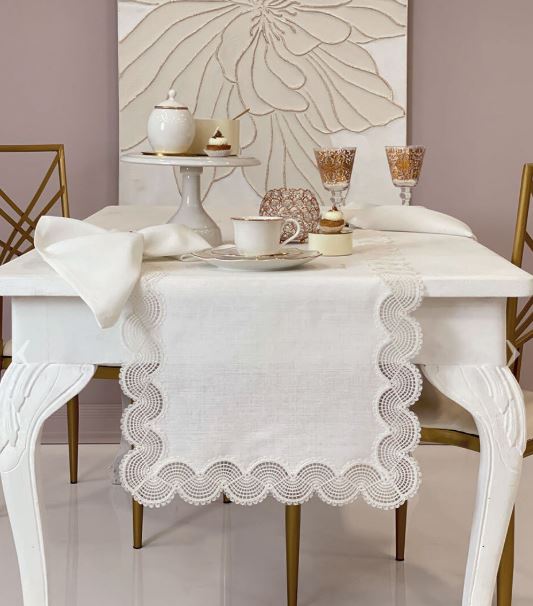 BLUMARINE Runner living Callas 50x150 Perla