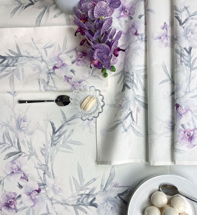 BLUMARINE Strofinaccio Orchidea 50x70 Glicine Rettangolare