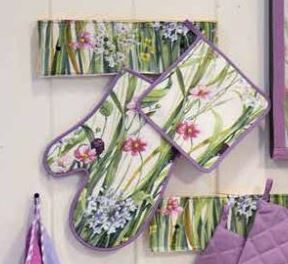 BOTTARO Guanto da forno Tanja panama Lavanda