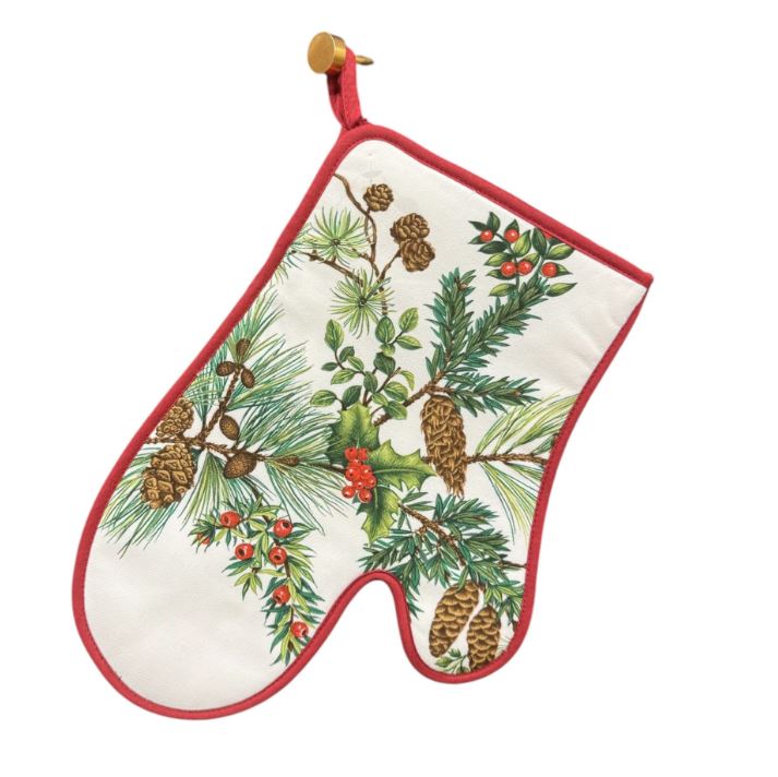 BOTTARO Guanto da forno Jungle panama Rubino