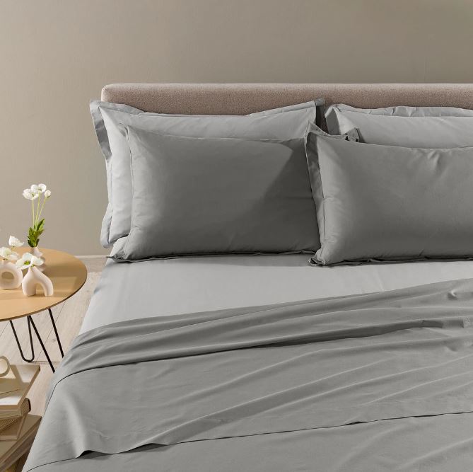 CALEFFI Completo letto Vita double 2p Grigio Matrimoniale