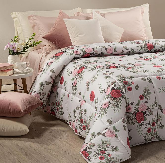 CALEFFI Trapunta Rosita Corallo Matrimoniale