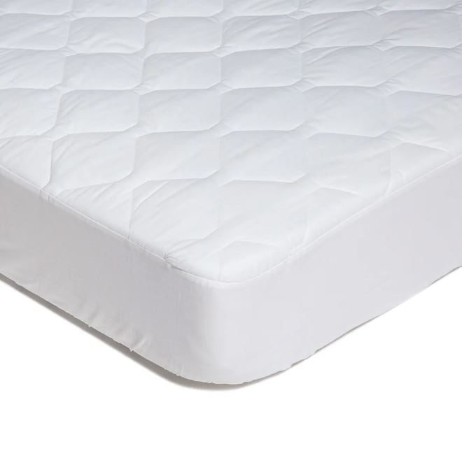 CALEFFI Coprimaterasso con angoli Dormy trapuntato in fibra anallergica 90x200 Singolo