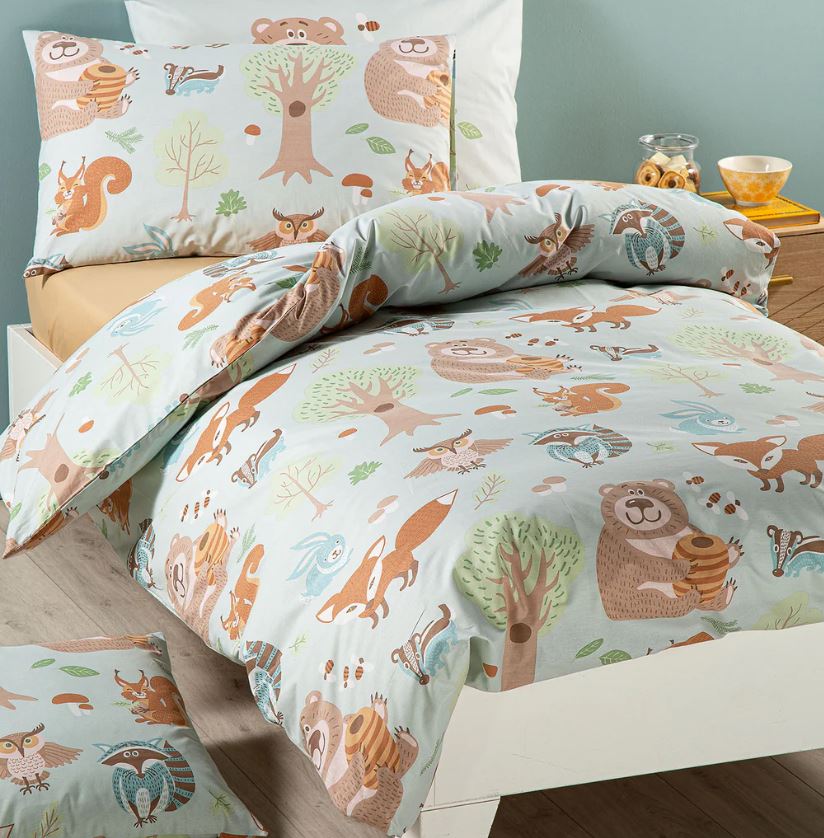 CALEFFI DISNEY Parure copripiumoni bimbo Boschetto Giada Singolo