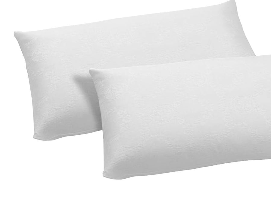 DAUNEX Copriguanciali coppia Medaglione 50x80 Bianco