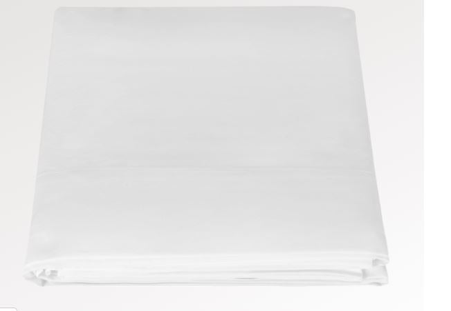 FAZZINI Lenzuolo sopra Arianna 250x295 Bianco Matrimoniale