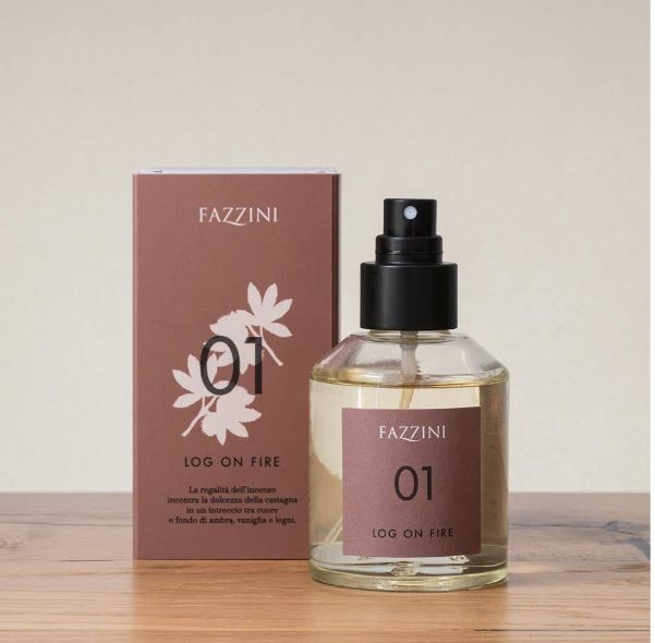 FAZZINI Diffusori Spray per ambinte 100 ml Log on fire
