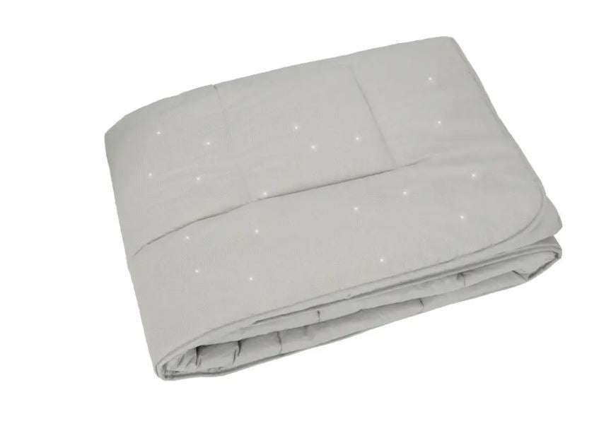 GABEL Trapunta Chromo 260x260 Argento Matrimoniale