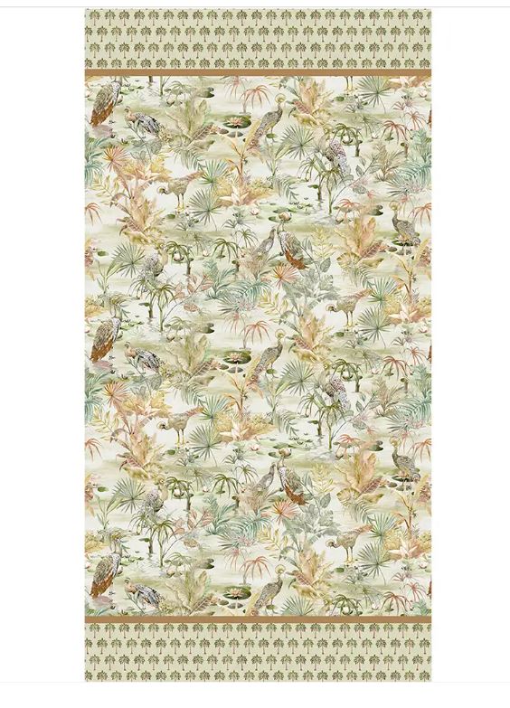 GABEL Telo arredo Calma Kiwi Matrimoniale