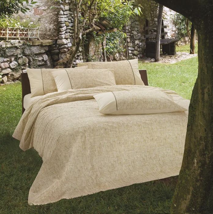 GABEL NATURAE Completo copripiumone Egle 250x205 Corda Matrimoniale