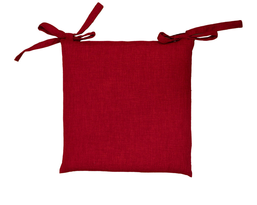 MAISON SUCRE'E cuscini sedia Cile sfoderabile Rosso