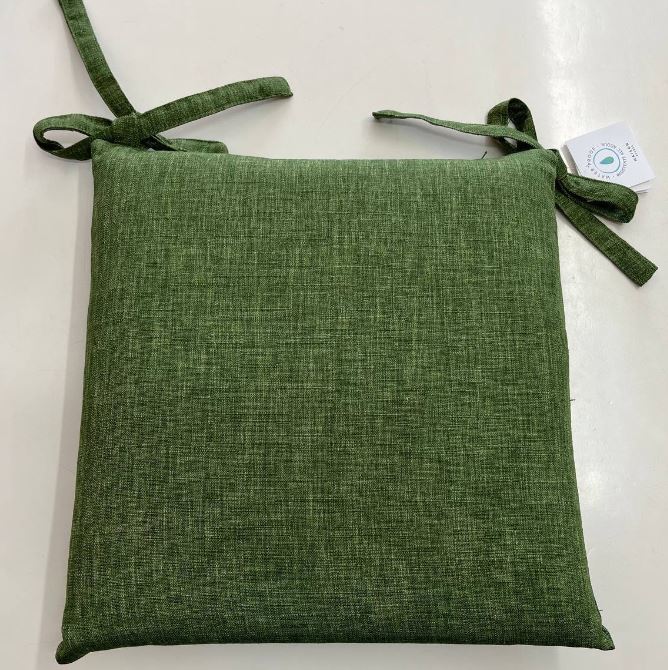 MAISON SUCRE'E cuscini sedia Cile tessuto sfoderabile Verde