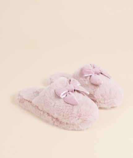 NOIDINOTTE Pantofole donna Eco pelliccia Pink