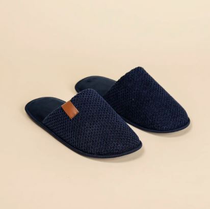 NOIDINOTTE Pantofole uomo Acrilico Blue