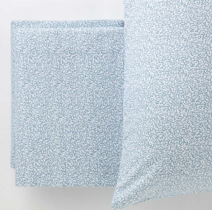 RIVIERA Completo flanella Cloudette soffice cotone garzato stampato Ottanio Matrimoniale