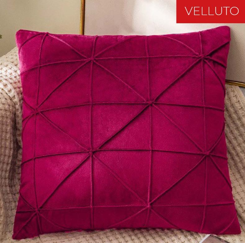 S&G Cuscino arredo Beel 45x45 Porpora