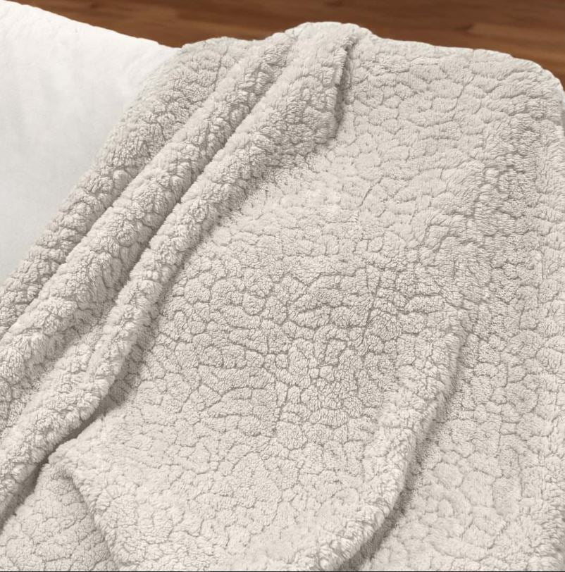 S&G Coperta pile Brigitte Crema Singolo