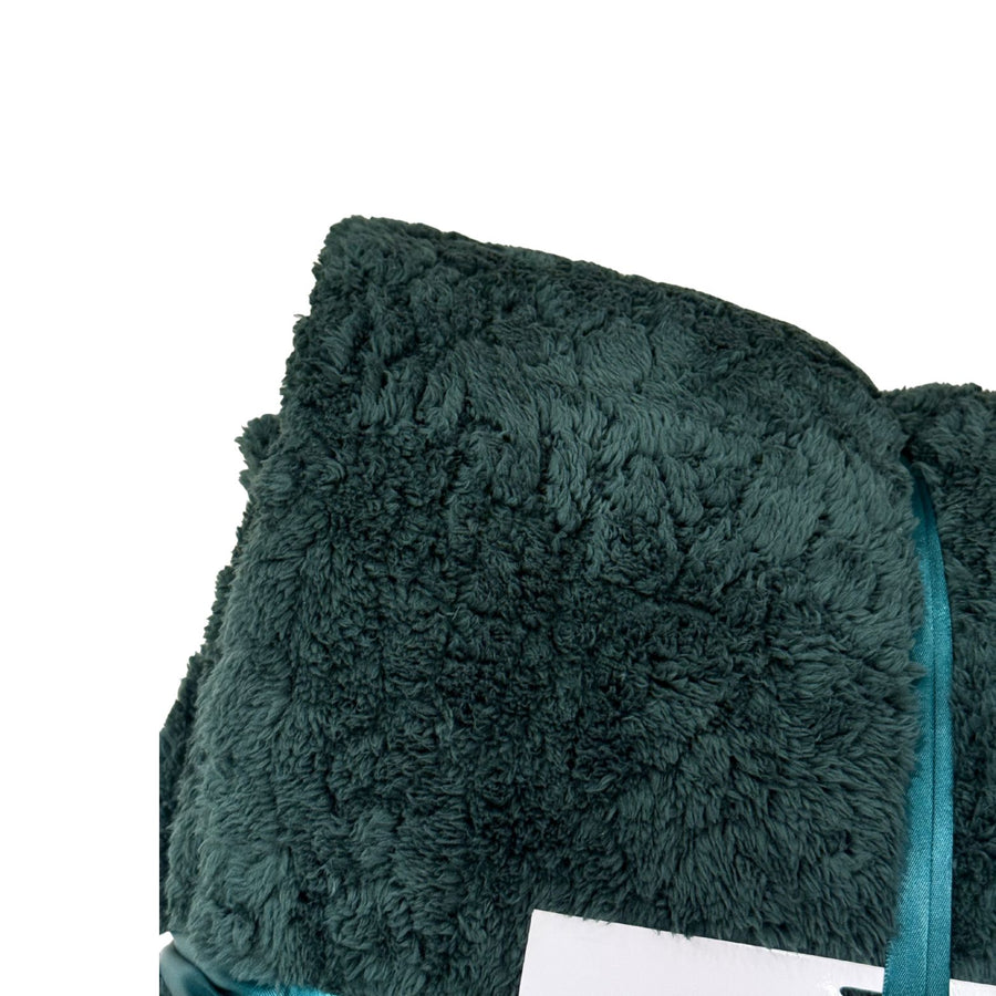 S&G Coperta pile Brigitte tg l 210x240 Verde bosco Matrimoniale