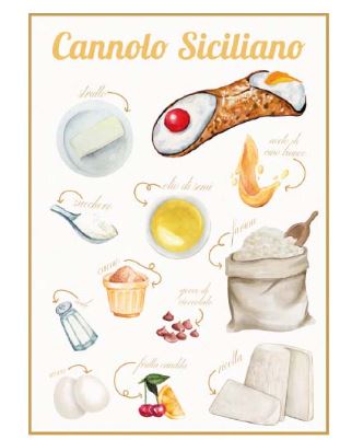 S&G Strofinaccio Cake dolci 50x70 stampa digitale