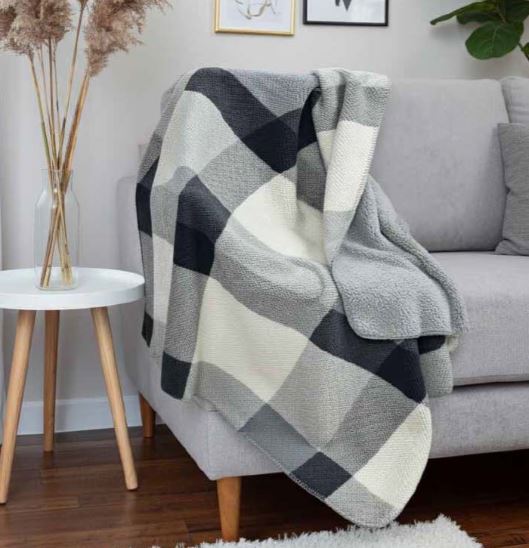 S&G Coperta pile Linè 210x240 tg l doppiato Grigio Matrimoniale