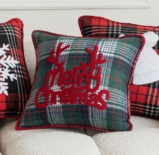 S&G Cuscino arredo Noah con applicazioni 45x45