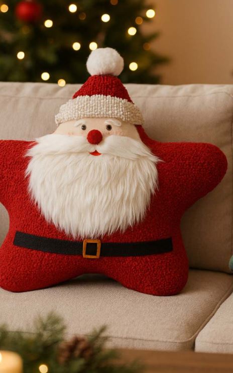 S&G Cuscino arredo Sprig sagomato Rosso