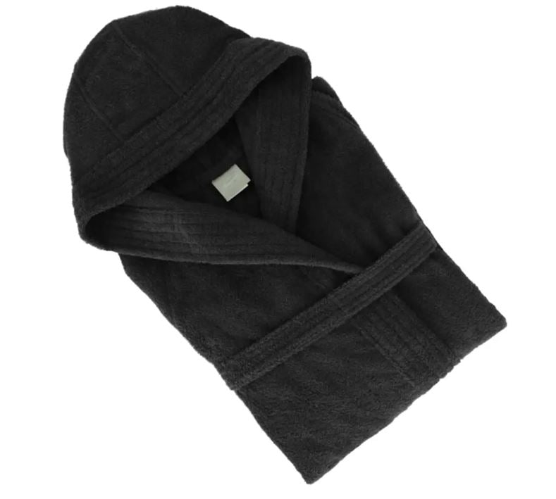 SOMMA Accappatoio spugna Origami Nero