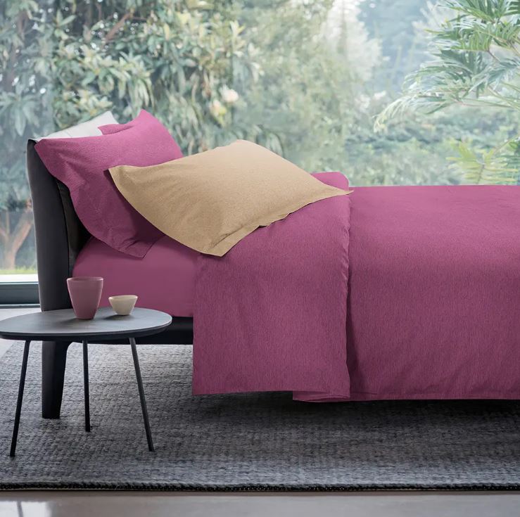 SOMMA Completo copripiumone Tea 250x205 Amaranto Matrimoniale